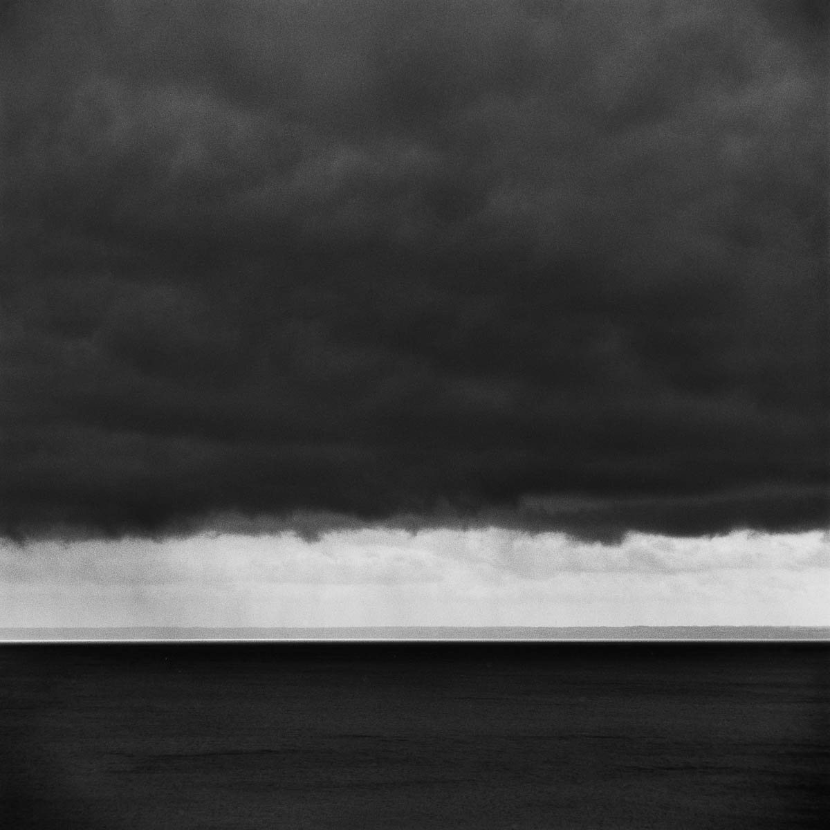 The sea in Brittany on a stormy day, from the series Les limites du territoire by Emmanuel Pineau