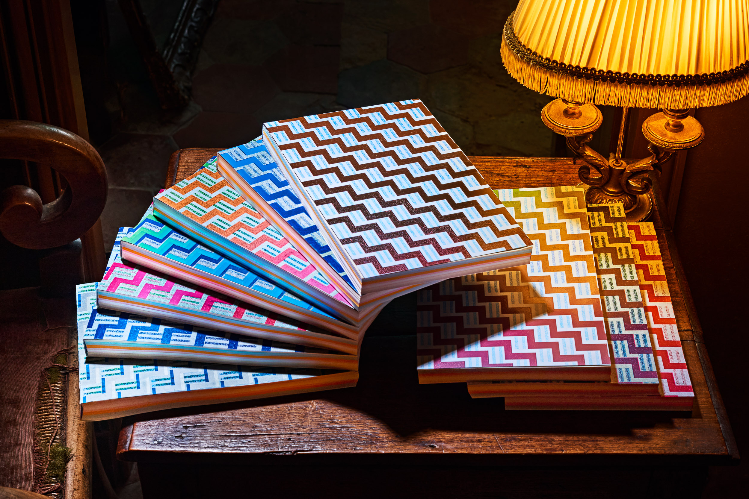 Wes Anderson letter paper notepad by Astier de Villatte, still life photography by Emmanuel Pineau
