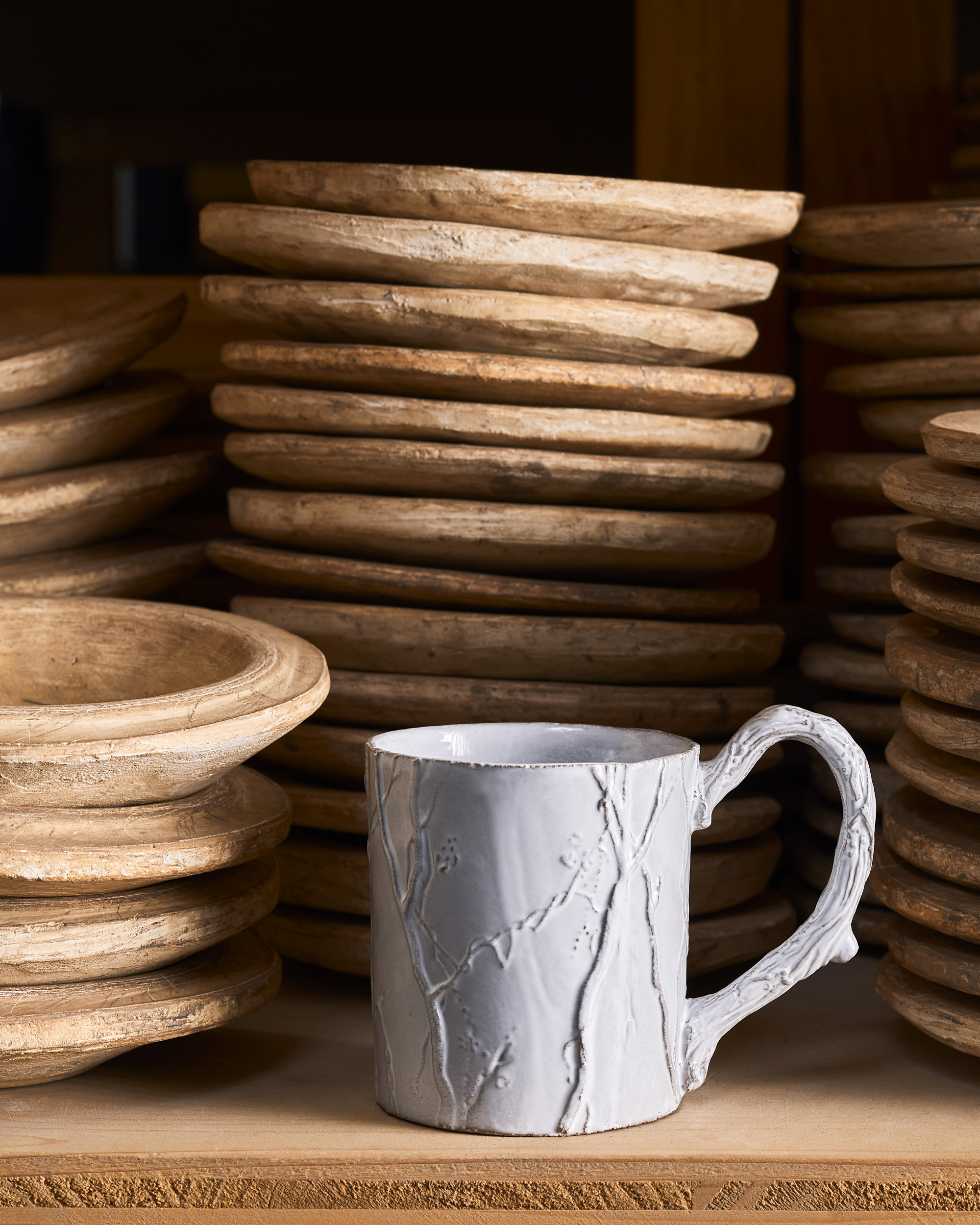 Still life photography for Astier de Villatte by Emmanuel Pineau