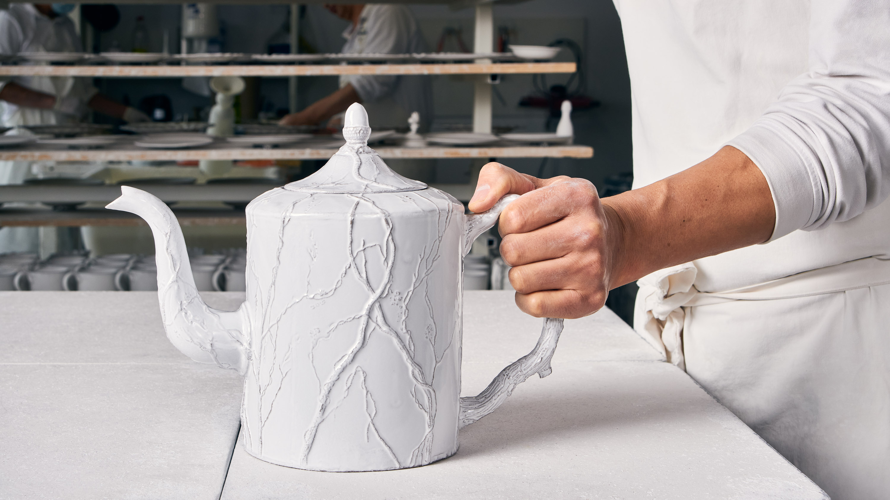 Astier de Villatte - Eva Jospin's collection, still life photography by Emmanuel Pineau