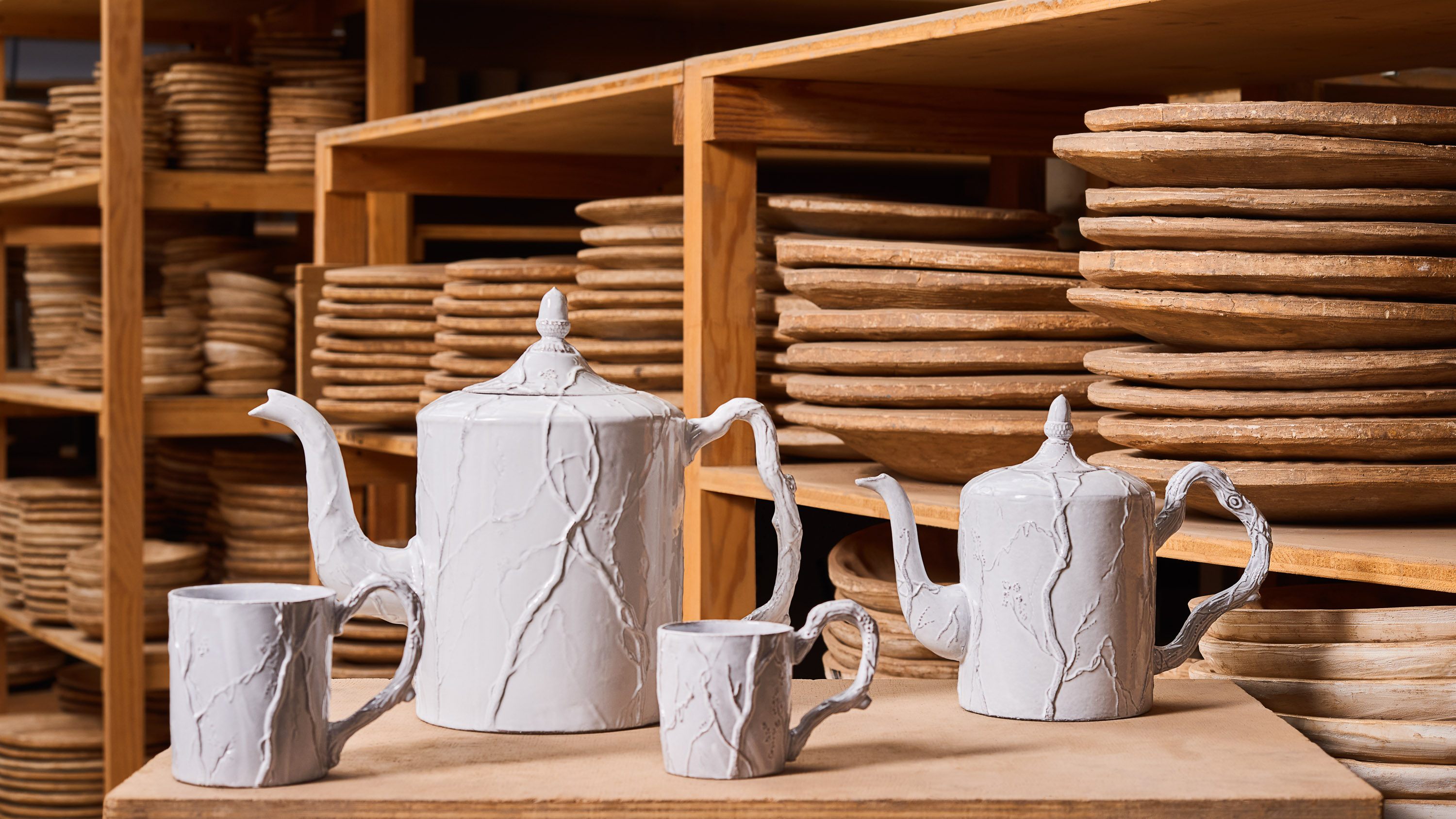 Still life photography for Astier de Villatte by Emmanuel Pineau