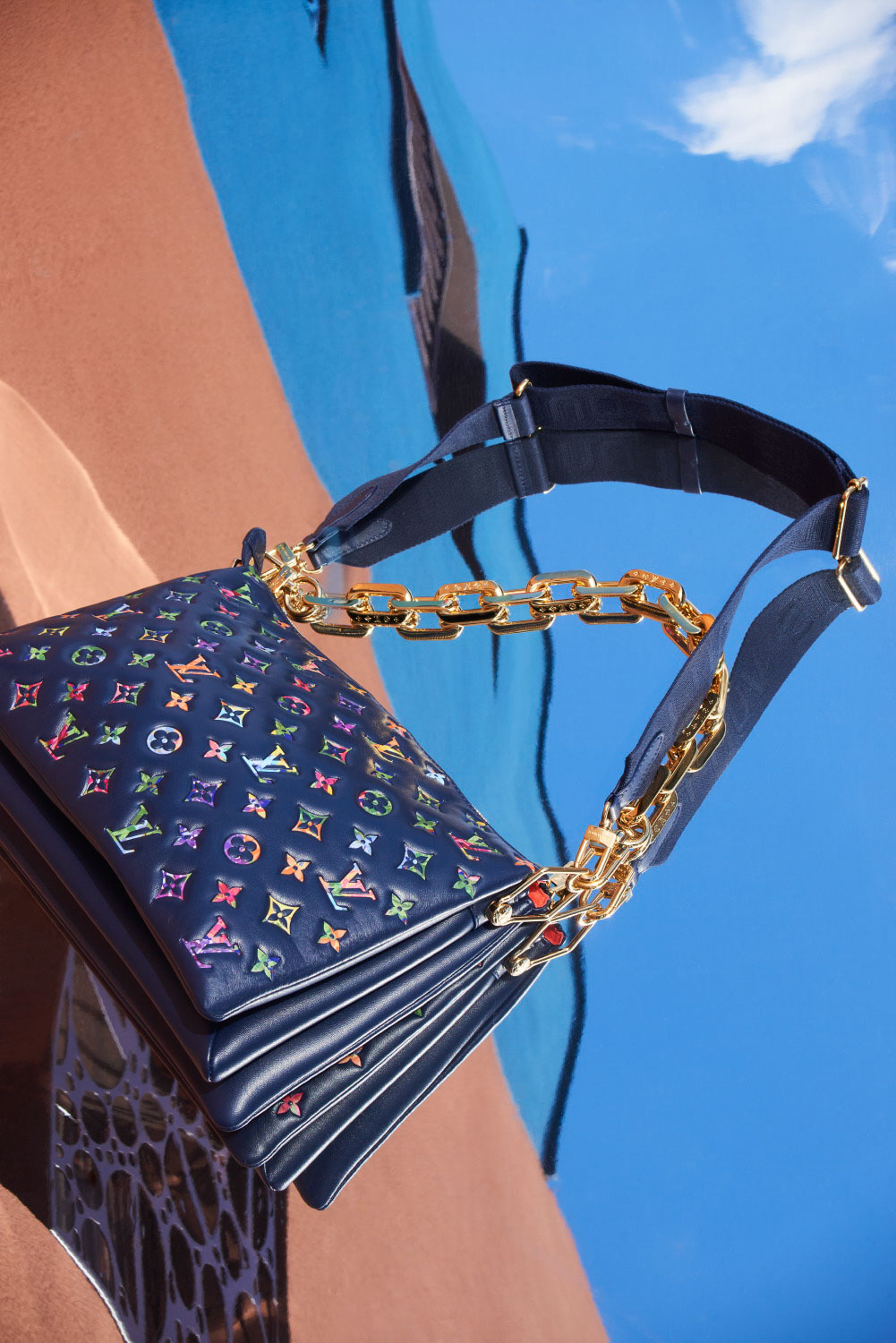 Louis Vuitton handbag, fashion photography by Sophie Delaporte