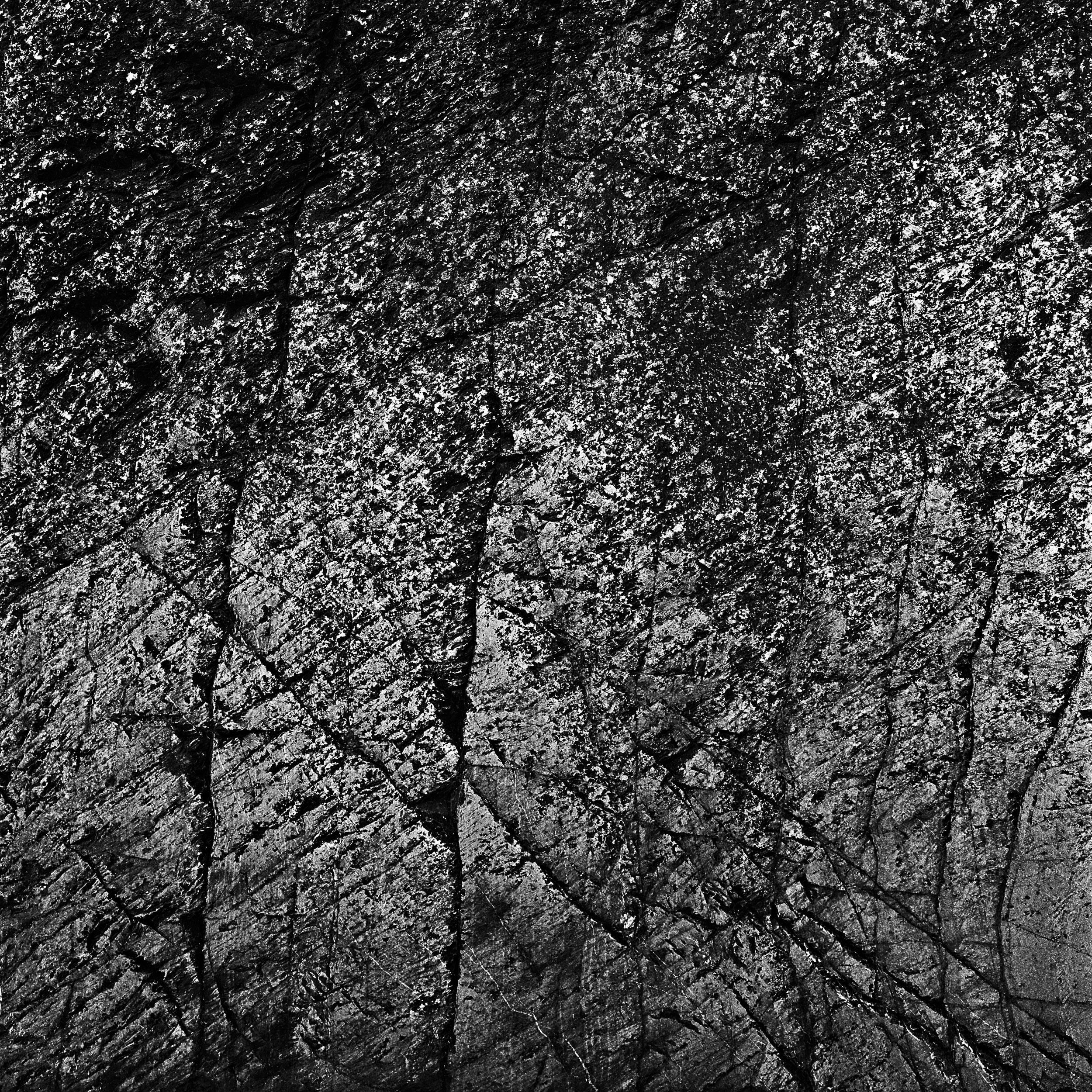black and white analog photography of rocks in nothern Brittany, from the series solid as a rock by Emmanuel Pineau